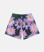 Vue arrière du short de sport 4Handle Flower Drift, montrant le motif floral continu sur l'ensemble du tissu.