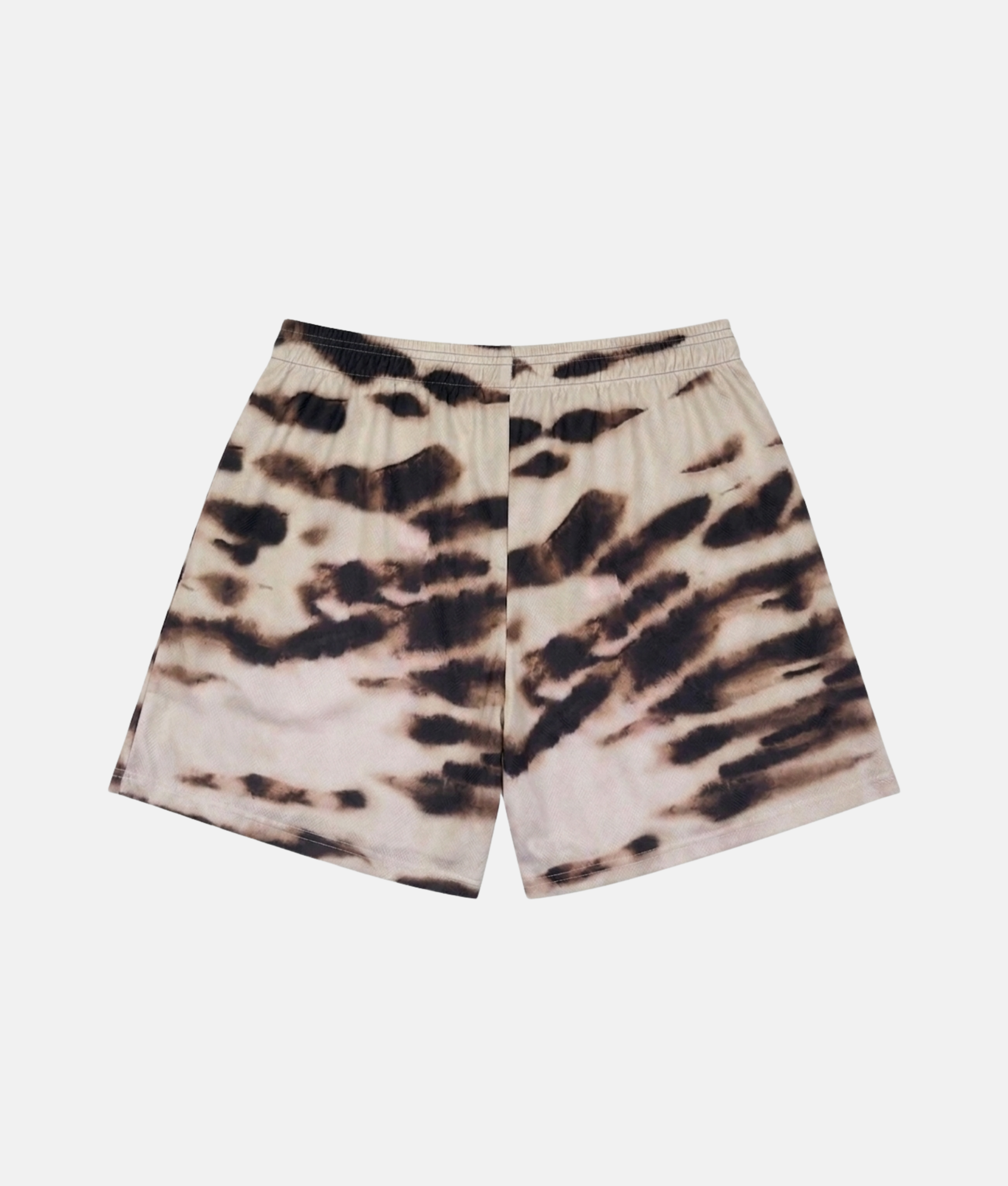 Vue arrière du short de sport 4Handle Wasteland, mettant en valeur le design continu à effet de texture brute et organique.