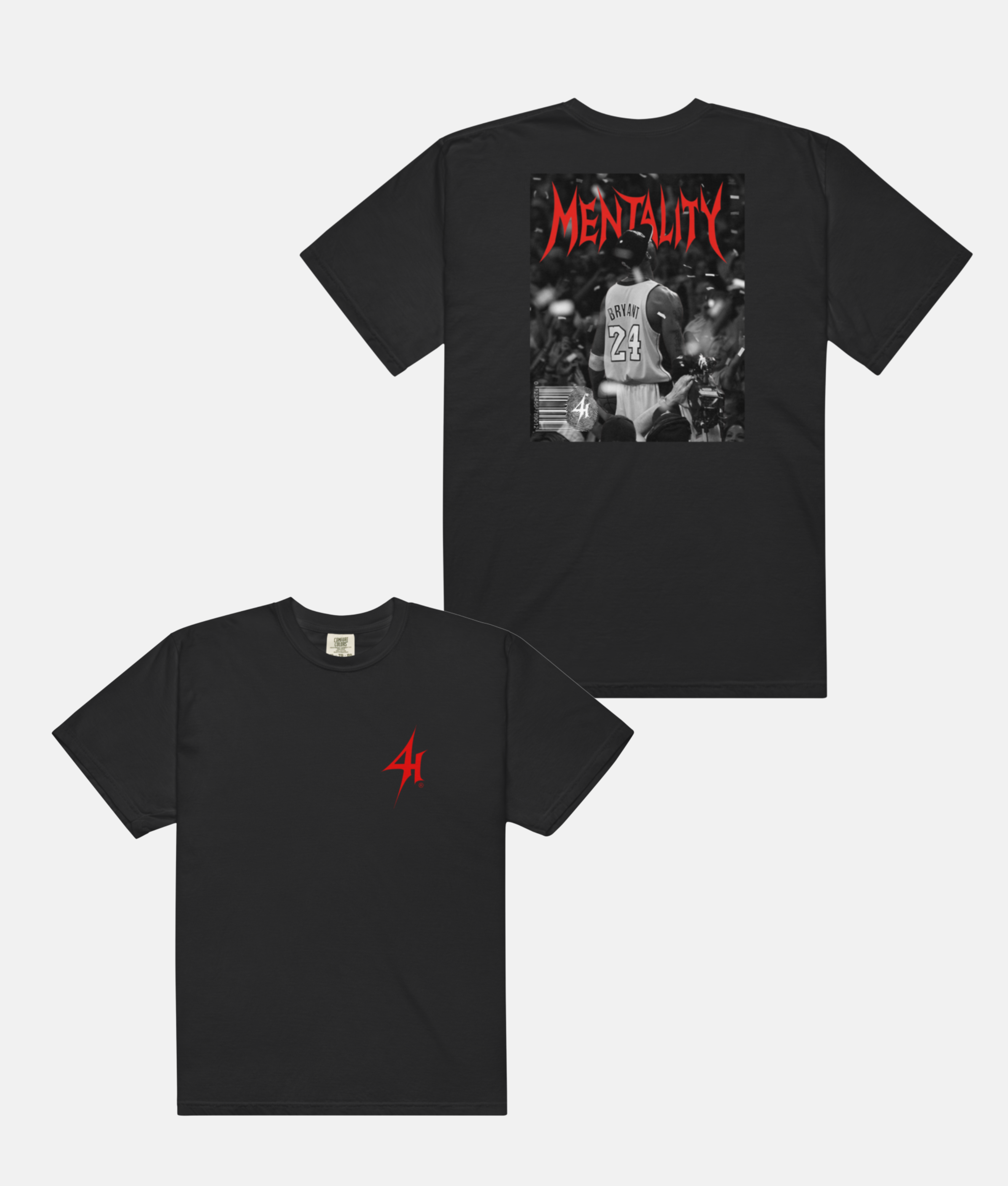T-shirt-Mamba-Kobe-red